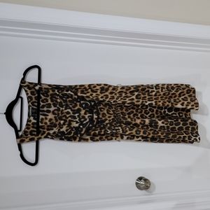 Express Leapord Print Dress